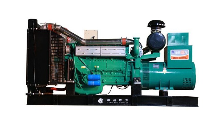 可克达拉上柴500kw大型柴油发电机组