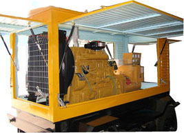 可克达拉移动电站(移动柴油发电机组）
